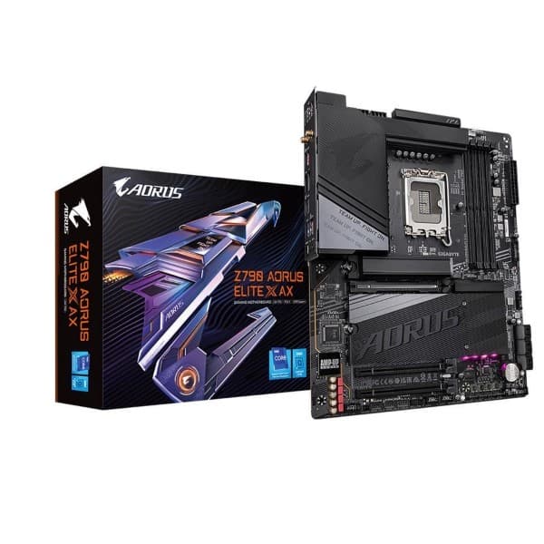 Gigabyte Z790 AORUS ELITE X AX Intel LGA 1700 ATX Motherboard Supports Intel 12th, 13th & 14th Gen Processors - 1