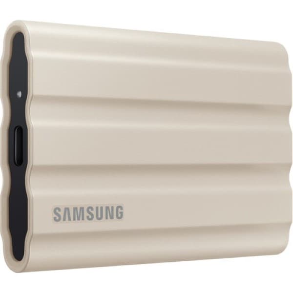 Samsung T7 Shield 1TB Portable SSD (Beige) - 1