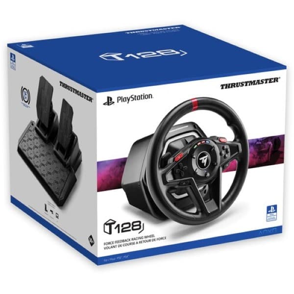 THRUSTMASTER T128-P Racing Wheel Motion Controller  (Black, For PC, PS4, PS5) - 3