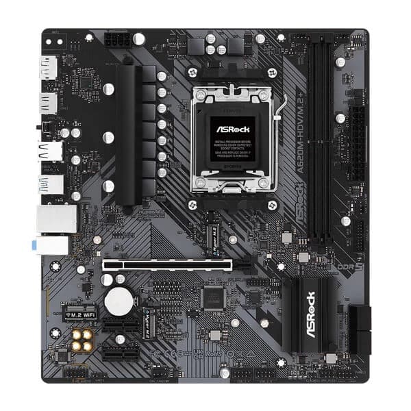 ASRock A620M-HDV/M.2 Plus Motherboard - 2