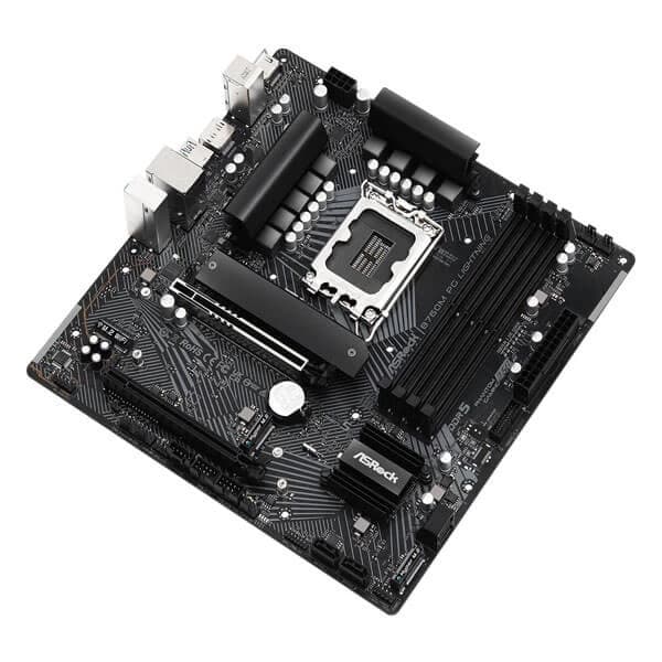 ASRock B760M PG Lightning Motherboard Supports Intel 12th , 13th & 14th Gen Processors - 3