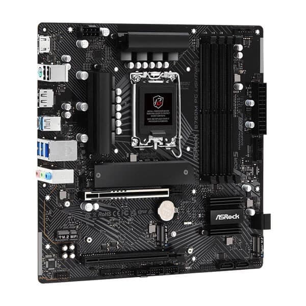 ASRock B760M PG Lightning Motherboard Supports Intel 12th , 13th & 14th Gen Processors - 4