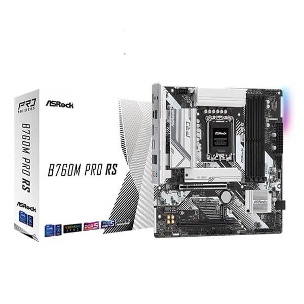 ASRock B760M Pro RS Motherboard Supports Intel 12th , 13th & 14th Gen Processors - 1