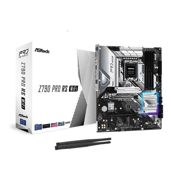 ASRock Z790 Pro RS WiFi Motherboard Supports Intel 12th , 13th & 14th Gen Processors - 1