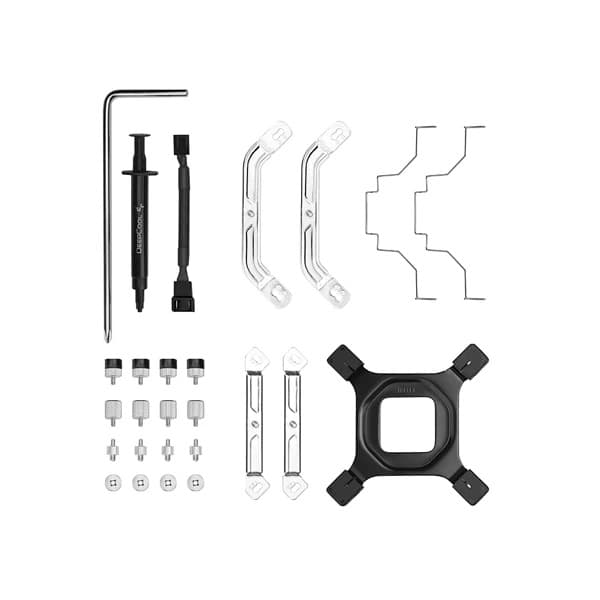 Deepcool AK500 White 120mm CPU Air Cooler - 4