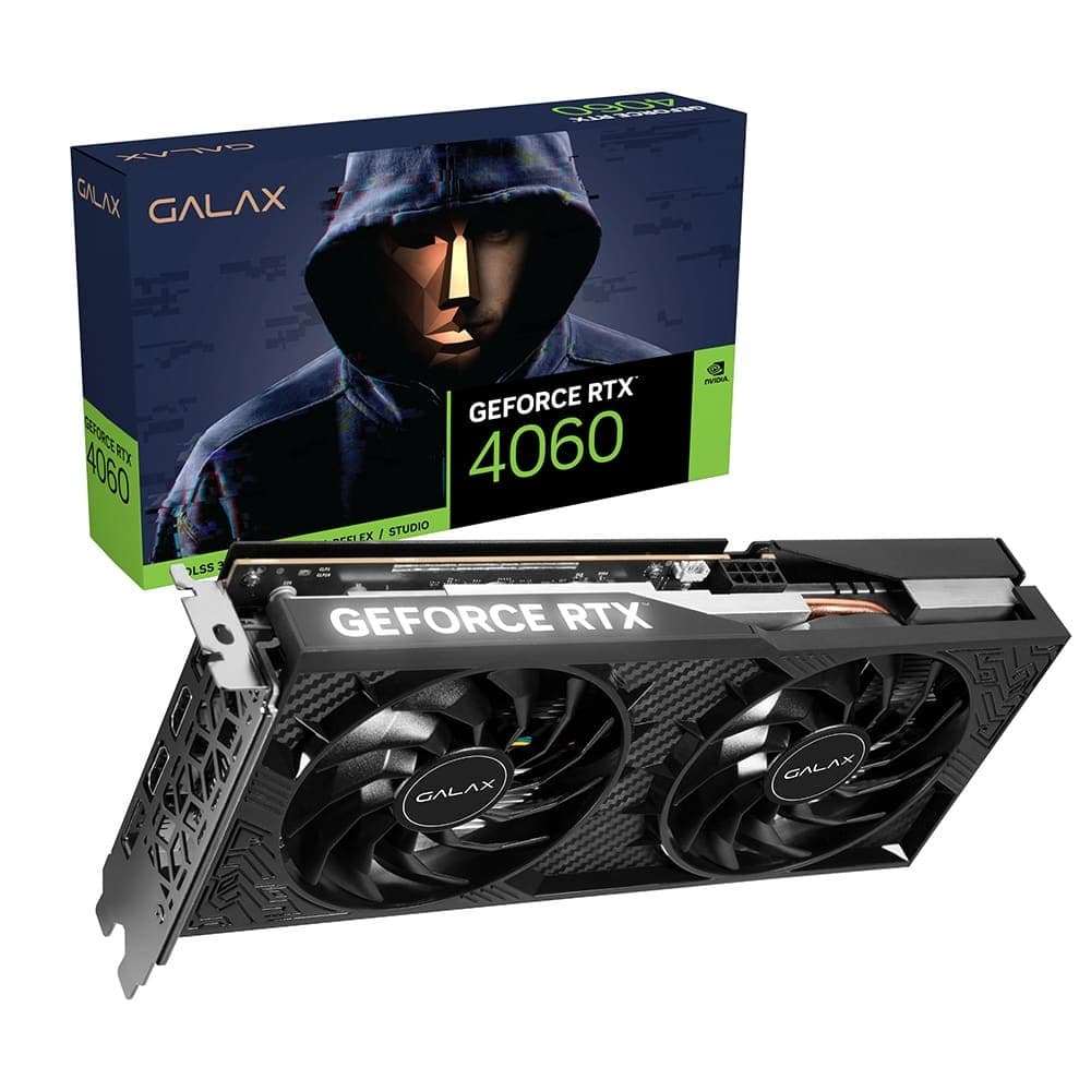 Galax GeForce RTX 4060 OC 2X 8GB GDDR6 Graphic Card - 1