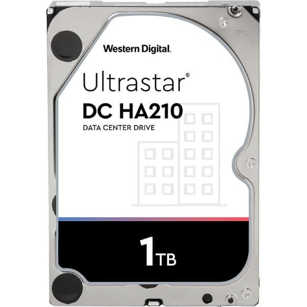 Western Digital Ultrastar DC HA210 1TB 3.5 inch Data Center SATA Hard Drive - 1