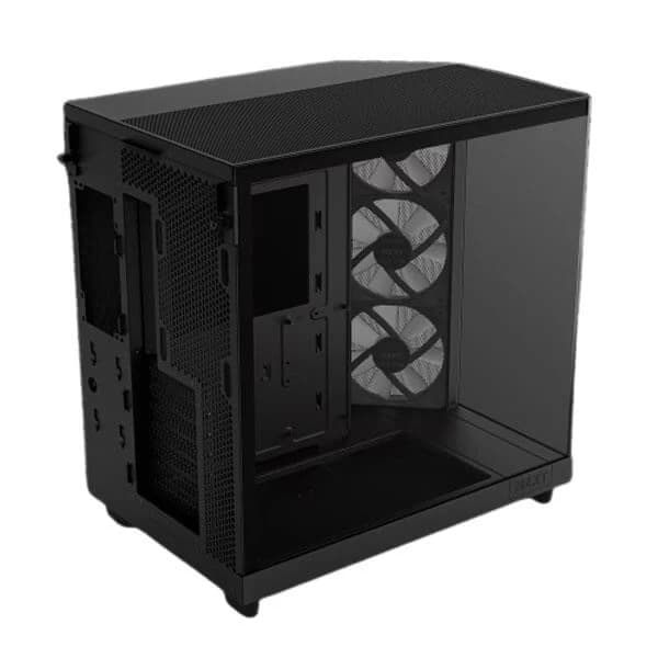 NZXT H6 Flow RGB (ATX) Mid Tower Cabinet (Black) - 4