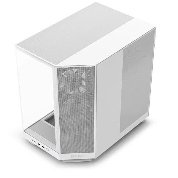 NZXT H6 Flow RGB (ATX) Mid Tower Cabinet (White) - 3