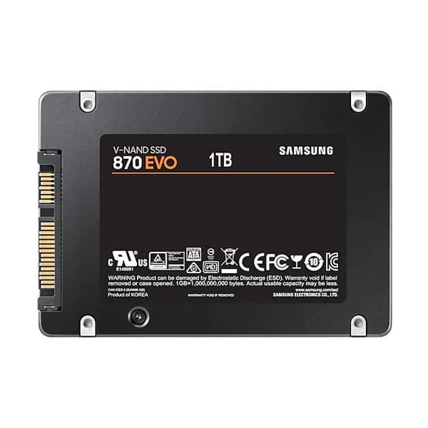 Samsung 870 EVO 1TB 2.5 inch SATA SSD - 3