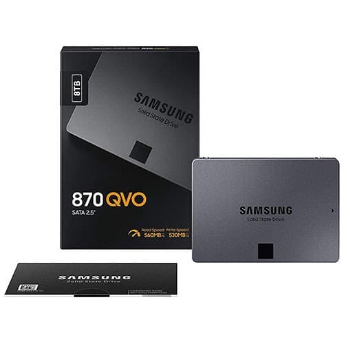 Samsung 870 QVO 8TB 2.5 inch SATA SSD - 3