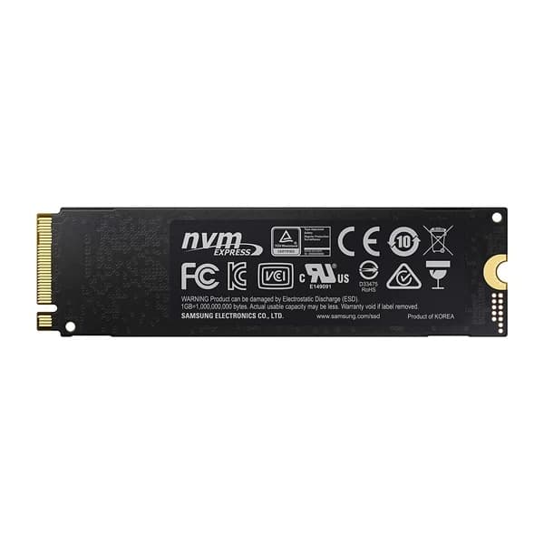 Samsung 970 EVO Plus 1TB M.2 NVMe Gen3 SSD - 3