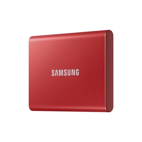 Samsung T7 500GB Portable SSD (Red) - 2