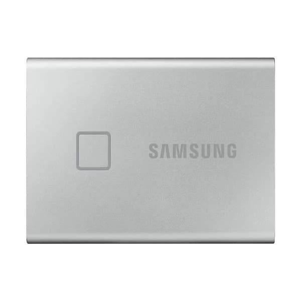 Samsung T7 Touch 1TB Portable SSD (Silver) - 1