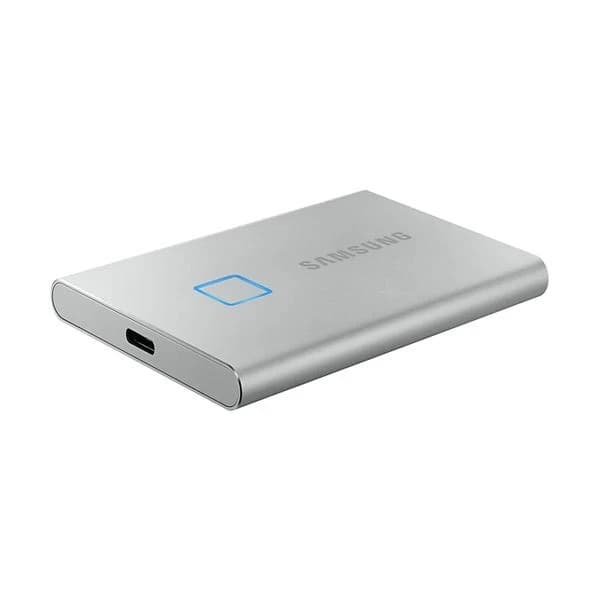 Samsung T7 Touch 1TB Portable SSD (Silver) - 3