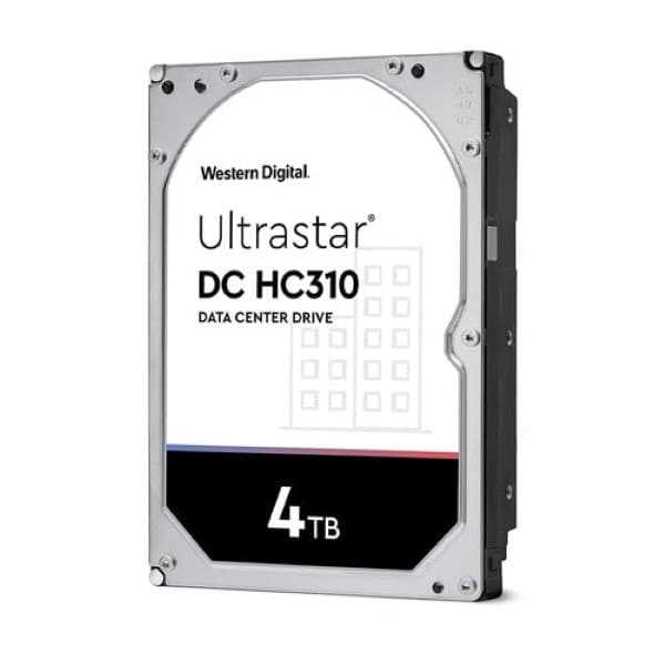 Western Digital Ultrastar DC HC310 4TB 3.5 inch Data Center SATA Hard Drive - 3
