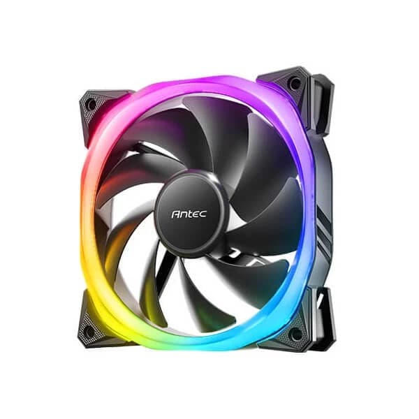 Antec Fusion 120 ARGB Black - 120mm ARGB Cabinet Fan (Single Pack) - 1