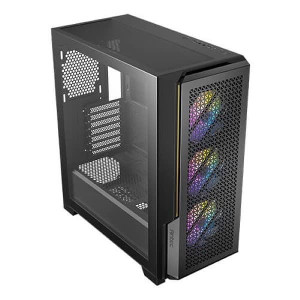 Antec P20C ARGB E-ATX Mid Tower Cabinet With Tempered Glass Side Panel (Black) - 2
