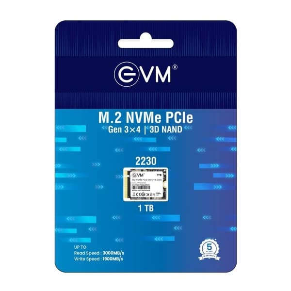 EVM M.2 2230 NVMe 1TB SSD - 2