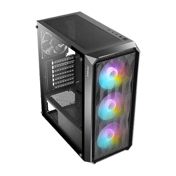 Antec NX292 ARGB (E-ATX) Mid Tower Cabinet (Black) - 3