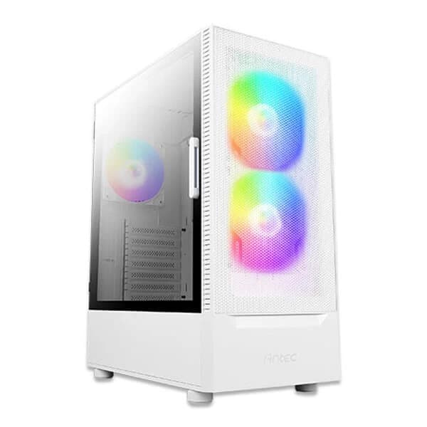 Antec NX410 V2 ARGB (ATX) Mid Tower Cabinet (White) - 1
