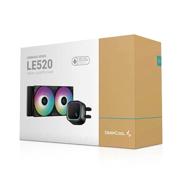 Deepcool Gammaxx LE520 ARGB 240mm CPU Liquid Cooler (Black) - 6