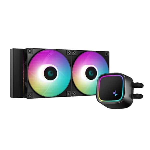 Deepcool Gammaxx LE520 ARGB 240mm CPU Liquid Cooler (Black) - 1