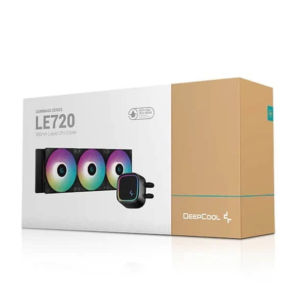 Deepcool Gammaxx LE720 ARGB 360mm CPU Liquid Cooler (Black) - 6