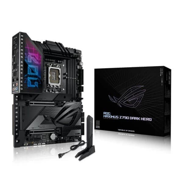 Asus ROG Maximus Z790 Dark Hero (Wi-Fi) LGA 1700 Intel Motherboard Supports Intel 12th, 13th & 14th Gen Processors - 1