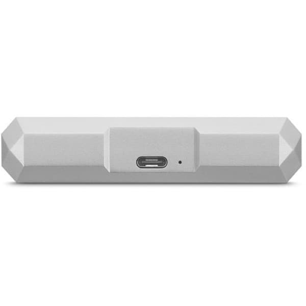 LaCie Mobile Drive 4TB External Drive - Moon Silver - 4