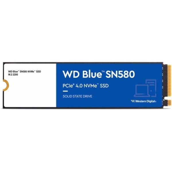 Western Digital Blue SN580 2TB M.2 NVMe Gen4 SSD - 3