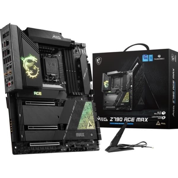 MSI MEG Z790 Ace Max LGA 1700 E-ATX Gaming Motherboard Supports Intel 12th , 13th & 14th Gen Processors - 1