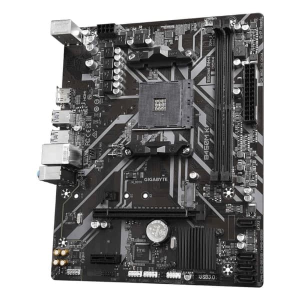 Gigabyte B450M K (rev. 2.0) (Socket AM4/B450/DDR4/Micro ATX) Motherboard - 2