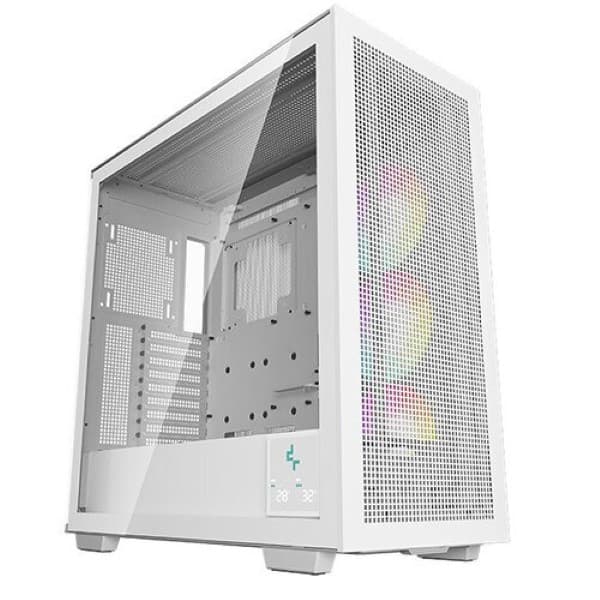 DeepCool Morpheus ARGB (E-ATX) Full Tower Cabinet (White) - 1