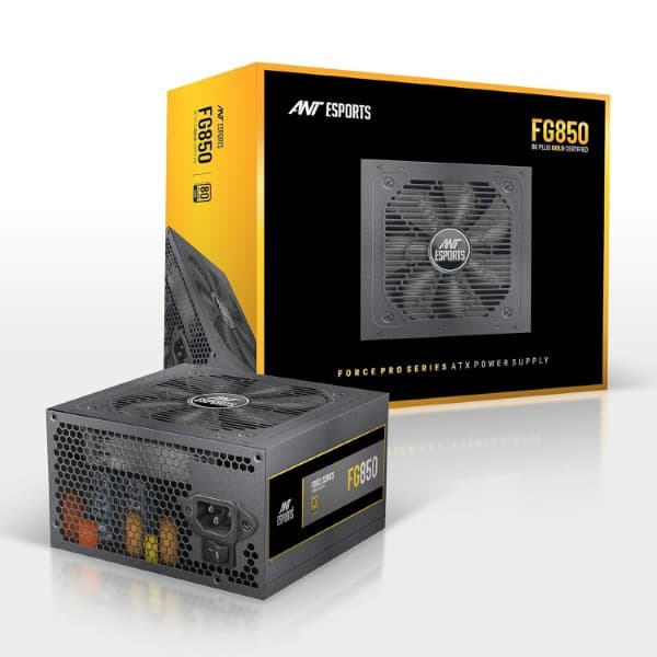 Ant Esports FG850 850 Watt 80 Plus Gold SMPS - 1