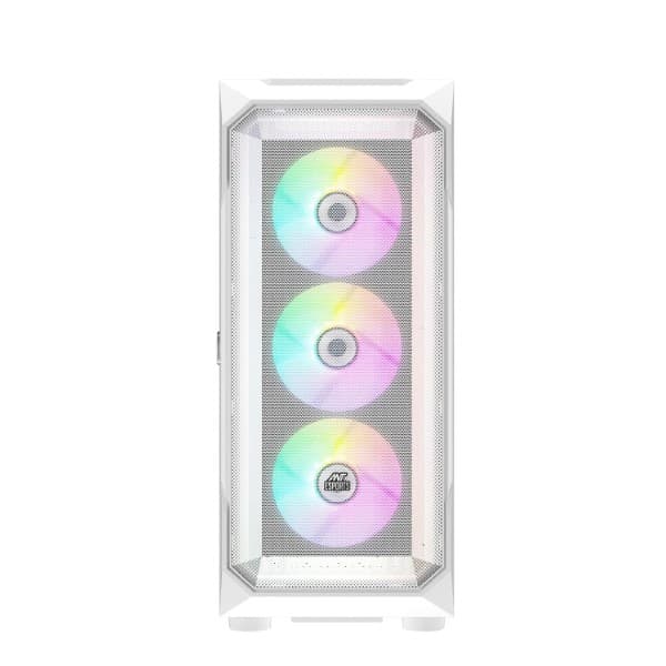 Ant Esports ICE-410TG Mid Tower Gaming Cabinet (White) - 4