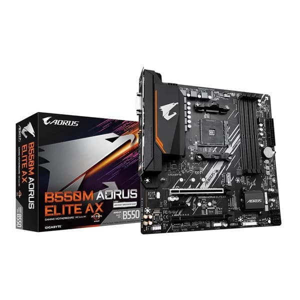 Gigabyte B550M Aorus Elite AX (Wi-Fi) Motherboard - 1