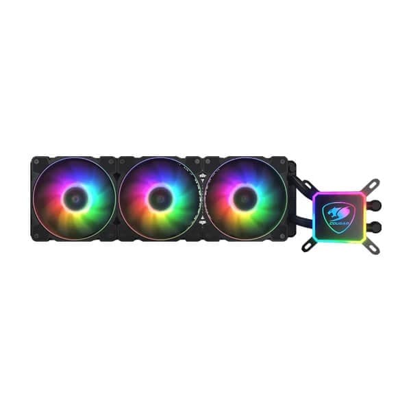 Cougar AQUA 360 ARGB CPU Liquid Cooler (Black) - 1