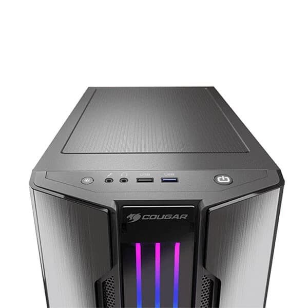 Cougar Gemini M ARGB (M-ATX) Cabinet (Iron-Gray) - 5