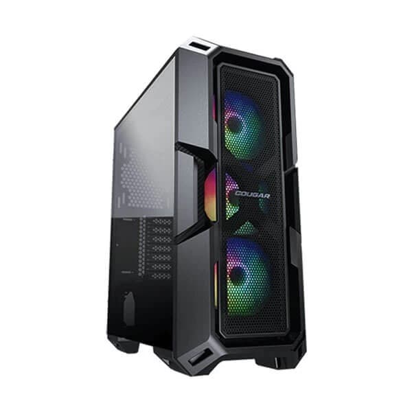 Cougar MX440 Mesh RGB (ATX) Cabinet (Black) - 1