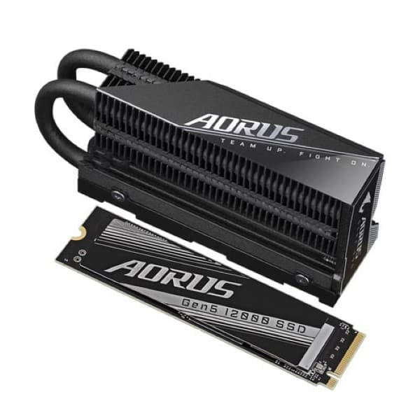 Gigabyte AORUS Gen5 12000 1TB M.2 NVMe SSD AG512K1TB - 1