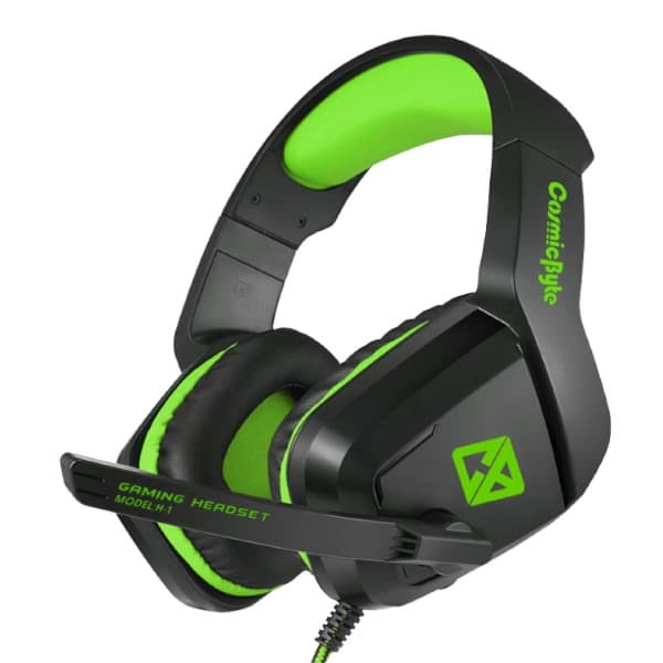 Cosmic Byte H1 Gaming Headset (Green) - 1