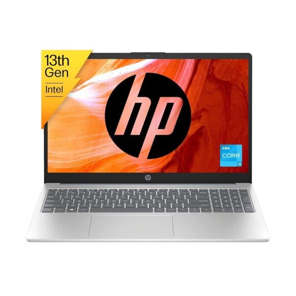 HP Laptop 15, 13th Gen Intel Core i3-1315U, 15.6-inch (39.6 cm), FHD, 8GB DDR4, 512GB SSD, Intel UHD Graphics, FHD Camera w/Privacy Shutter, (Win 11, MSO 2021, Blue, 1.59 kg), fd0018TU - 1