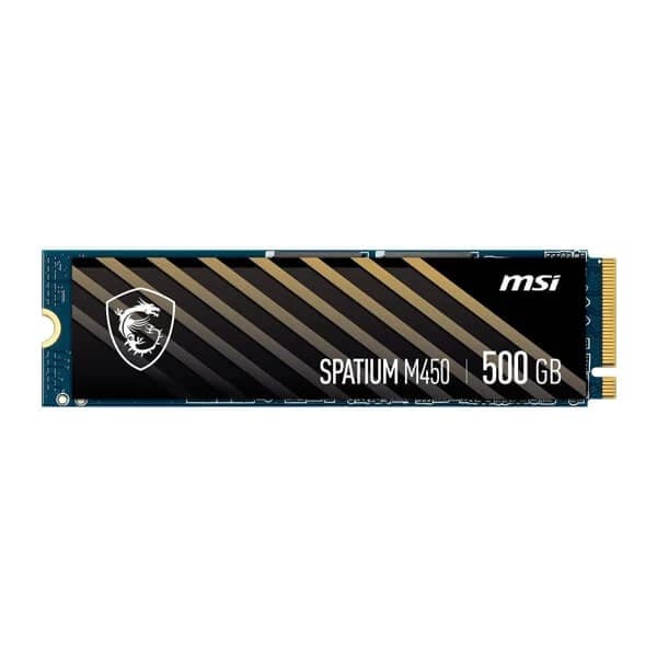 MSI Spatium M450 500GB M.2 NVMe Internal SSD - 2
