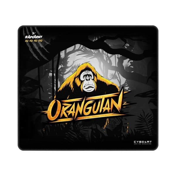 CYBEART | Orangutan Gaming Mouse Pad | Large Premium Licensed Gaming Mouse Pad (450 x 350 x 4mm / Rapid Series)