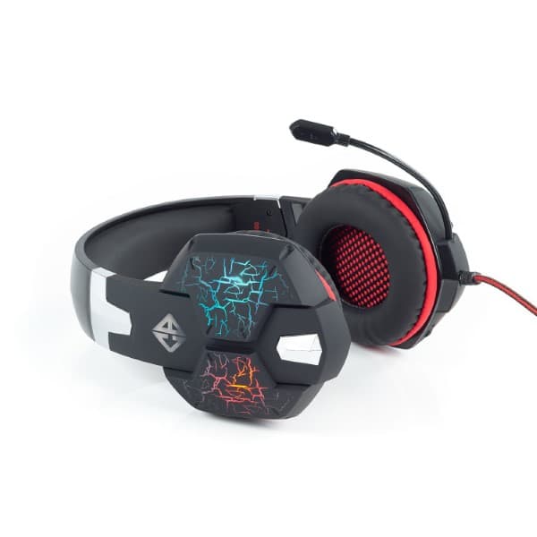 Cosmic Byte G1500 7.1 Channel USB Headset for PC with RGB LED Lights and Vibration (Black/Red) - 3