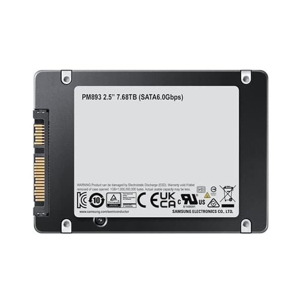 Samsung PM893 7.68TB 2.5 inch SATA SSD - 2