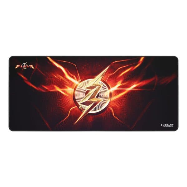 CYBEART | The Flash Gaming Mouse Pad | XXL Premium Licensed Gaming Mouse Pad (900 x 400 x 4mm / Rapid Series) - 1
