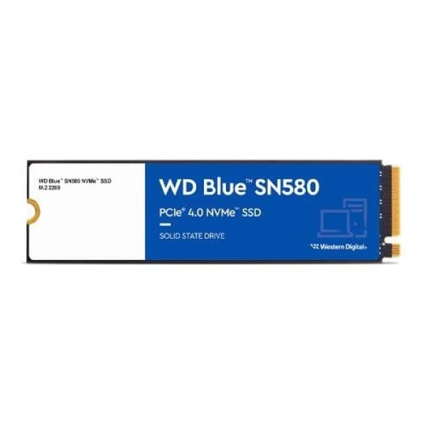 Western Digital Blue SN580 500GB M.2 NVMe Gen4 SSD - 1