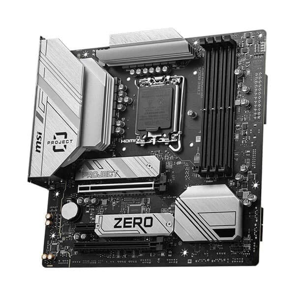MSI B760M Project Zero (Wi-Fi) Motherboard Supports Intel 12th , 13th & 14th Gen Processors - 4